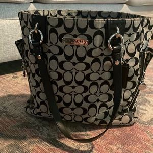 Authentic Coach bag black
